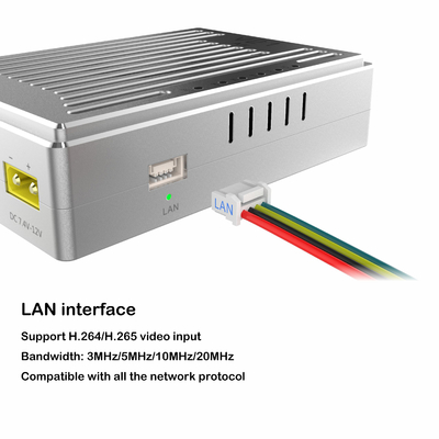 Enlace por radio del UAV XT30, OFDM MIMO Video Transmission System 100g