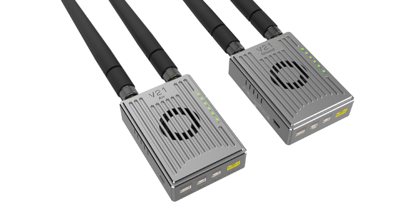 OFDM y MIMO Uav Communication Data Link 2.4G módulos de 3 frecuencias