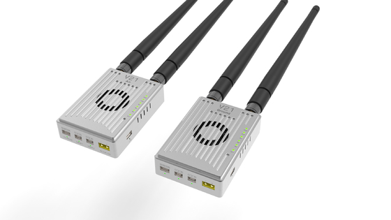 Transmisión de datos inalámbrica del Uav de LTE digital con la entrada dual y la salida de SBUS