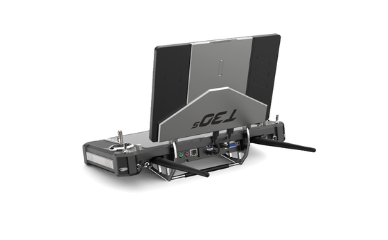 El GCS portátil T30S todo en uno es perfectamente adecuado para drones de pequeño y mediano alcance con pantalla doble de 10,1 pulgadas